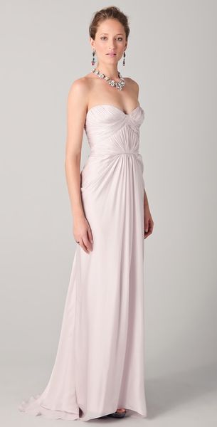 Reem Acra Goddess Gown - Lyst