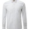 Ted Baker Long Sleeved Linen Satin Formal Shirt in Gray for Men (grey) - Lyst