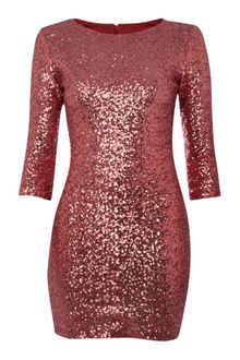 Tfnc All Over Glitter Dress - Lyst