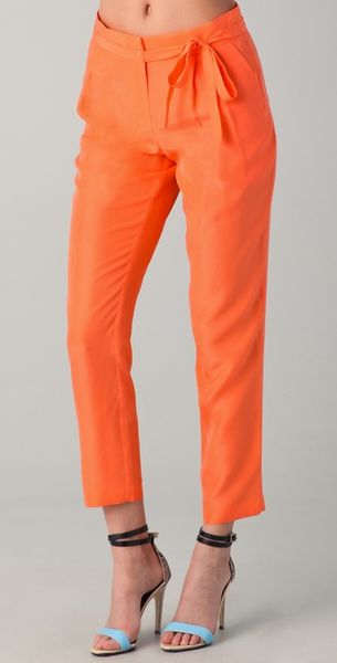  Tie Front Pants 