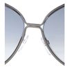 Tom Ford Clemence Sunglasses in Silver (gunmetal) - Lyst
