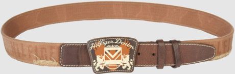 Tommy Hilfiger Denim Belt  in Brown for Men (tan) - Lyst