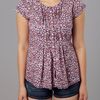 Tommy Hilfiger Fiona Short Sleeved Floral Shirt in Multicolor (pink) - Lyst