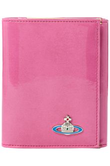 Vivienne Westwood Patent Medium French Flap Over Purse - Lyst