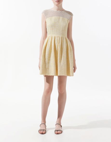 zara-yellow-guipure-combination-dress-product-1-3213159-342564967 ...