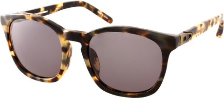 Alexander Wang Alexander Wang Wayfarer Sunglasses in Brown for Men - Lyst