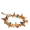 Asos Asos Jewelled Spike Bracelet in Gold (multi) - Lyst