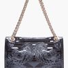 Balmain Black Ultimate Embossed Shoulder Bag in Black - Lyst