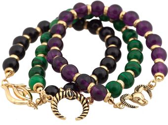 Belle Noel Set Of Three Bracelets - Lyst