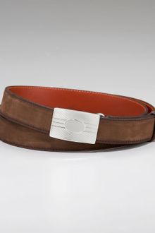Brunello Cucinelli Nubuck Belt - Lyst