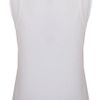 Dash White Seamed Jersey Vest in White - Lyst