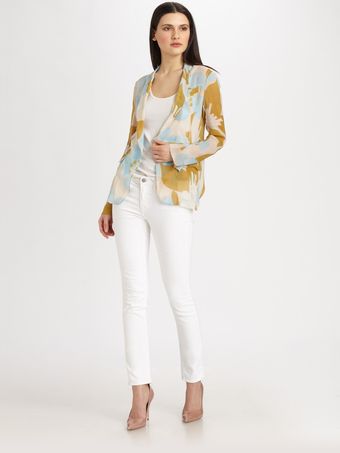 Diane Von Furstenberg Christian Chiffon Blazer - Lyst