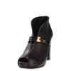 Diesel Cuir Desir Folie Ankle Boot in Black - Lyst