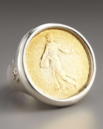 Dominique Cohen Goddess Coin Ring - Lyst