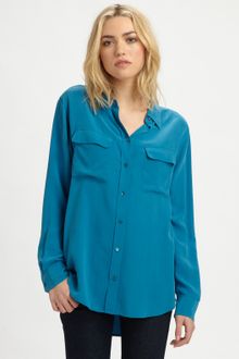 Equipment Signature Silk Shirt - Lyst