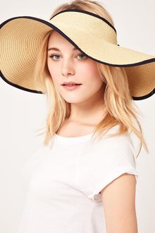 French Connection French Connection Lady Visor Hat - Lyst
