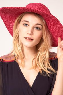 French Connection French Connection Floppy Felicity Hat - Lyst