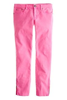 J.Crew Garmentdyed Anklezip Toothpick Jean - Lyst