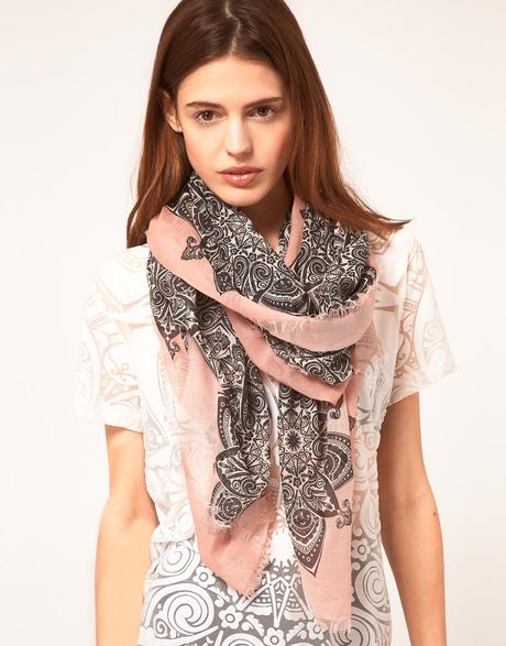 Jonathan Saunders  Blush Scarf in Multicolor (multi) - Lyst