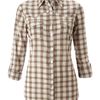 Linea Weekend Checked Shirt in Beige (coral) - Lyst