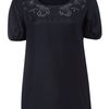 Maxmara Weekend Nome Embellished Top with Silky Front in Blue (midnight) - Lyst