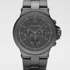 Michael Kors Stainless Steel Chronograph Watch in Black for Men - Lyst