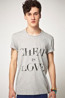 Cheap Monday Cheap Monday Cheap Love Tshirt - Lyst