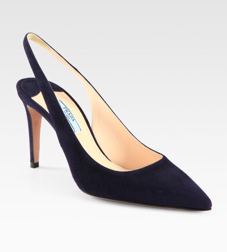 navy peep toe slingbacks