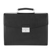 Prada Leather Double Gusset Briefcase in Black for Men (nero) - Lyst