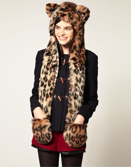 Spirit Hoods Leopard Hood in Animal (multi) - Lyst