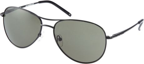 Ted Baker Ted Baker Carter Aviator Sunglasses in Black for Men - Lyst