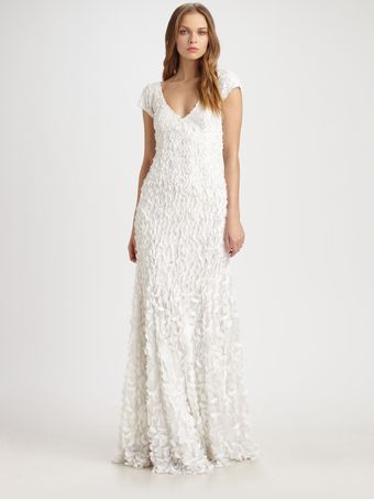 Theia Petal Gown - Lyst