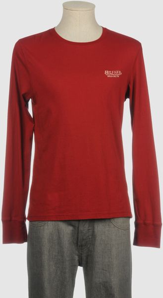 Tommy Hilfiger Denim Tommy Hilfiger Denim Long Sleeve Tshirts - Lyst