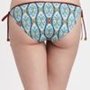 Tory Burch Print String Bikini Bottom in Blue (teal) - Lyst