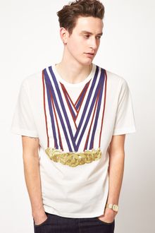 Vivienne Westwood  Medal Print T-shirt - Lyst