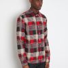 Ymc Ymc Mens Patchwork Shirt in Gray for Men (red) - Lyst