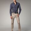 Versace Slim Fivepocket Pants in Beige for Men (tan) - Lyst