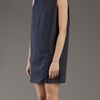 3.1 Phillip Lim Shift Dress with Zipper in Blue (midnight) - Lyst
