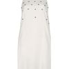 3.1 Phillip Lim Metallic Bead Dress in White - Lyst
