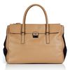Anya Hindmarch Nude and Black Top Handle Etta Bag in Beige (nude) - Lyst