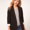 Asos Asos Boyfriend Blazer in Black - Lyst