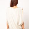 Asos Collection Asos Sleeveless Top with Double Layer in Beige (cream) - Lyst