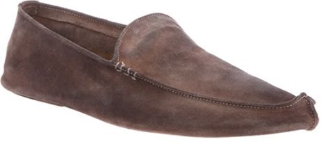 Collection Priveé Suede Loafer in Brown for Men - Lyst