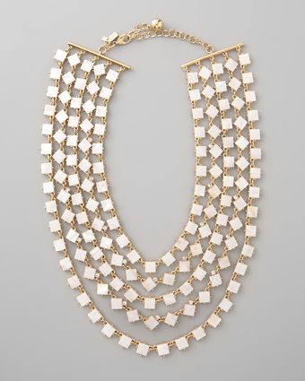  Pearly Cove Bib Necklace 