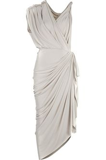 Lanvin Grecian Dress - Lyst