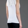 Lanvin Tassled Top in White - Lyst