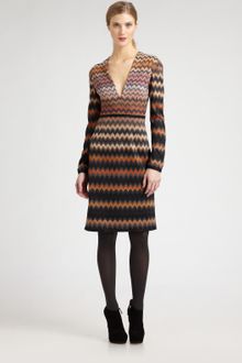 Missoni Zigzag Dress - Lyst