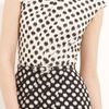Oscar De La Renta Belted Silk Tweed Dress in White (ivory) - Lyst