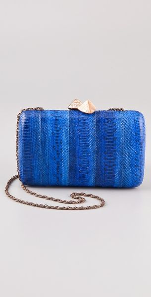Serpui Marie Snake Minaudiere - Lyst