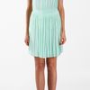 Tibi Relaxed Jersey Dress in Green (mint) - Lyst